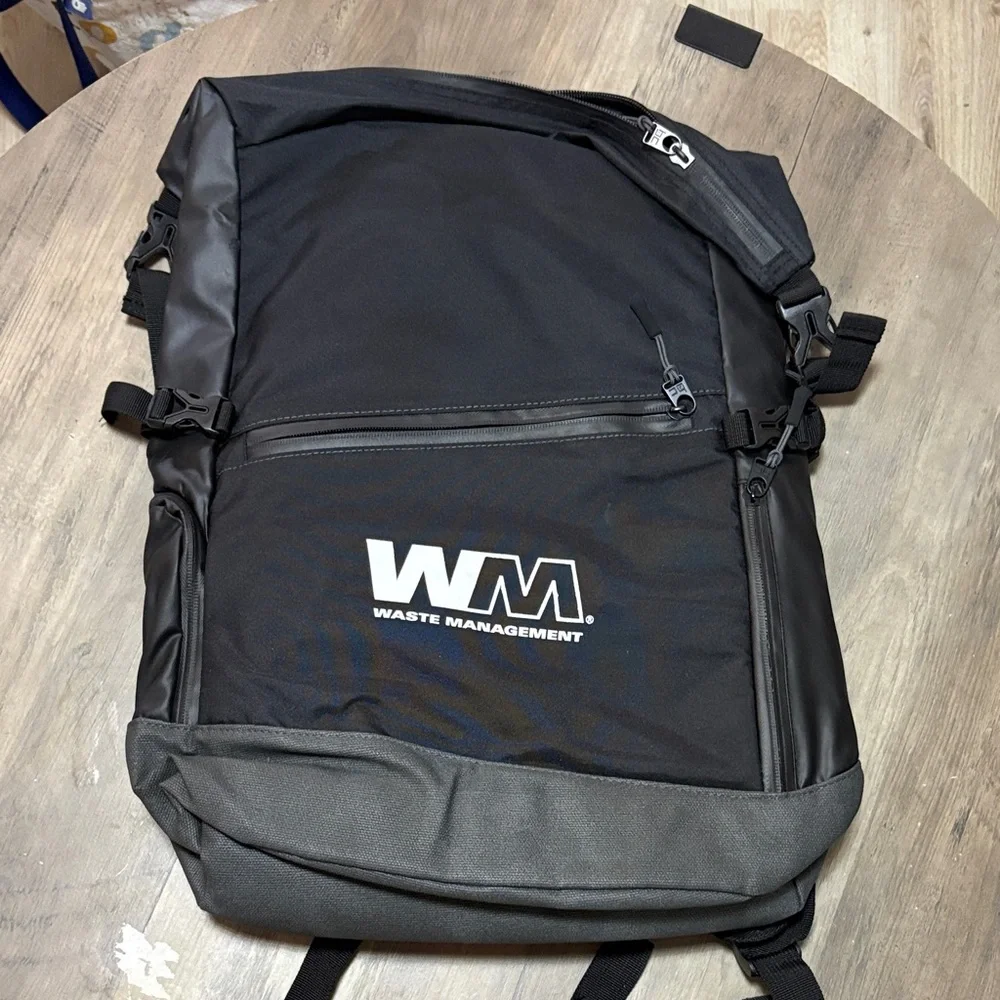 Black Men’s Backpack - Durable Commuter Pack
